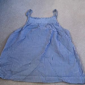 Old Navy Striped Blue Tank